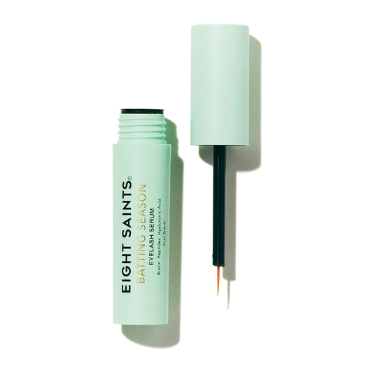 Eight Saints Batting Season Eyelash Growth Serum for Longer, Thicker Lashes, with Biotin, Peptides, and Hyaluronic Acid, Lash Treatment for Thin & Sparse Lashes, Nourishing Eyelash Serum, 0.1 fl oz